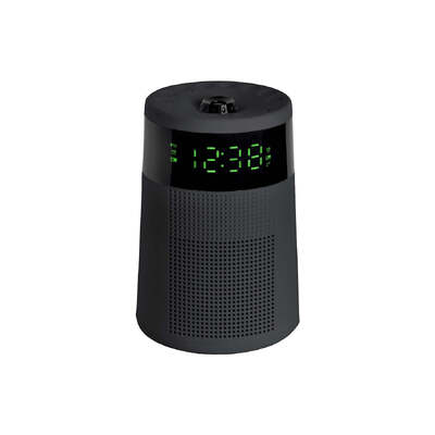 Sleek Projector Alarm Clock & Radio - Projects The Time Onto The Ceiling