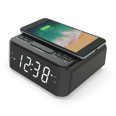 Wireless Charging Alarm Clock