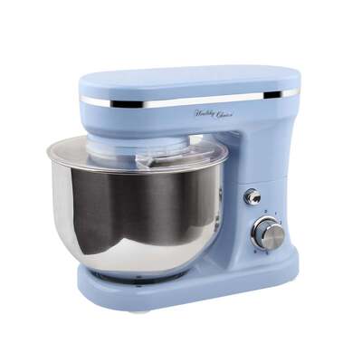 1200W Mix M5L Kitchen Stand (Blue) W/ Bowl/ Whisk/ Beater