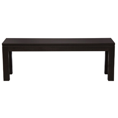 Solid Mahogany Timber Bench (Chocolate)