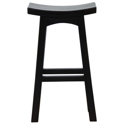 Tokyo Solid Mahogany Timber Barstool (Chocolate)