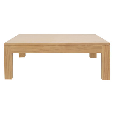 Amsterdam Solid Mindi Timber Coffee Table (Natural)