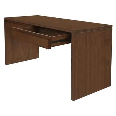 Apollo 2 Drawer Writing Desk Walnut Stylish and Practical Desk