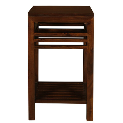 Holland Solid Mahogany Lamp Table (Mahogany)