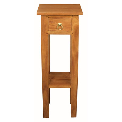 Tasmania Straight Leg Plant Stand (Light Pecan)