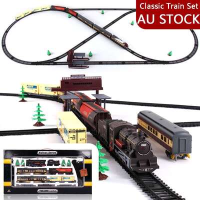 Electric Large Classic Train Set For Kids