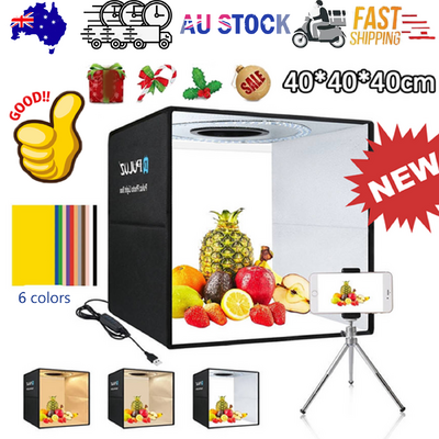 Portable 40Cm Led Light Tent Photo Studio