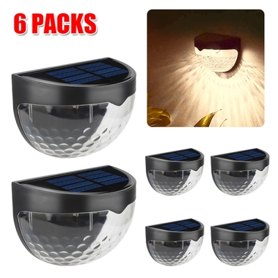 Solar Powered Led Wall Fence Lights