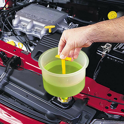 15Pcs Car Radiator Coolant Refill Funnel Kit Spill Proof Cooling System Tool
