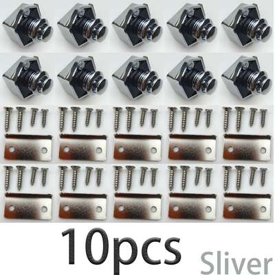 10Pcs Push Button Drawer Cupboard Lock