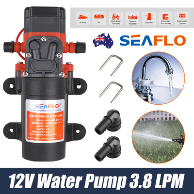 Water Pump 12V Rv Camper Pressurized Pump Caravan Boat