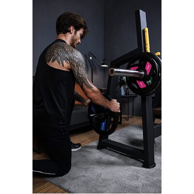Olympic Flat Weight Bench Press, Multifunctional Strength Training&Home Gym System