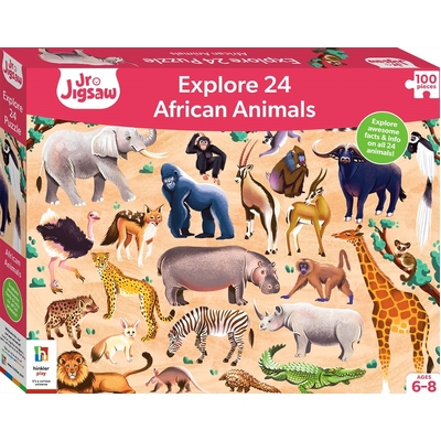 Jigsaw Explore 24: African Animals