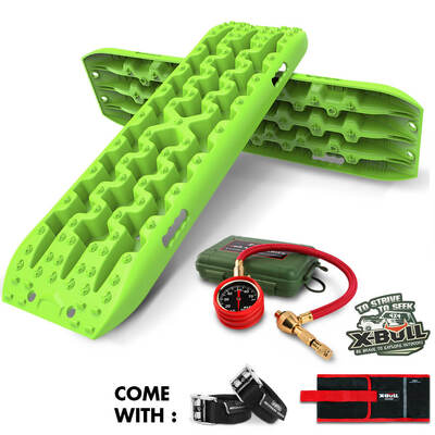 Recovery Tracks Boards Sand Truck Mud Snow 4WD Gen3.0 Green
