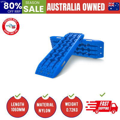 Recovery Tracks Sand Tracks Kit Carry Bag Mounting Pin Sand/Snow/Mud 10T 4Wd-Blue Gen3.0