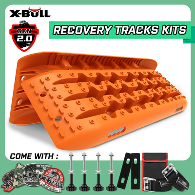 Recovery Tracks Sand Trucks Offroad With 4Pcs Mounting Pins 4Wdgen 2.0