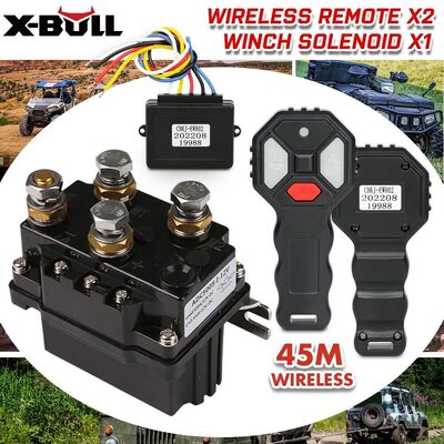 Winch Control: Solenoid Relay & Remote