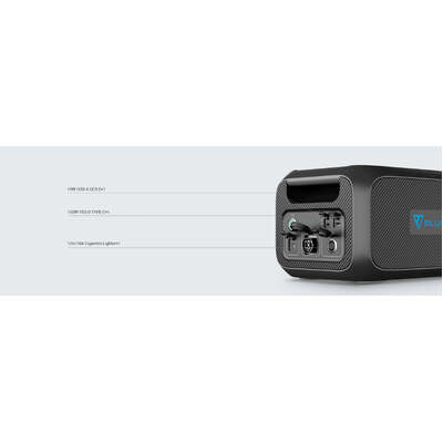 B230 Battery Module, 2048Wh Lifepo4 Power Station, Expandable Power For Solar Generator With 100W Pd Usb Output,Outdoor Camping, Power Outage