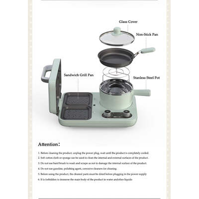 BEAR Multifunctional Breakfast Machine