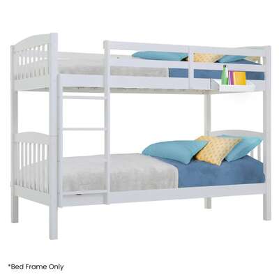 Wooden Kids Bunk Bed Frame With Modular Design That Can Convert To