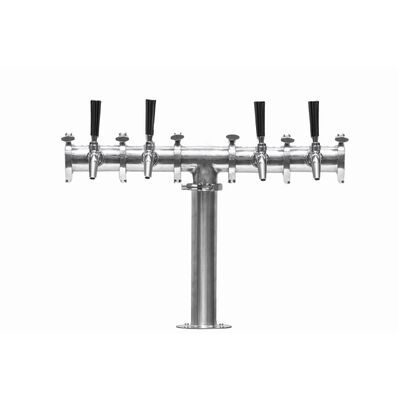 Beer Font Tower - Quadruple Tap Modular Beer Font With Tap