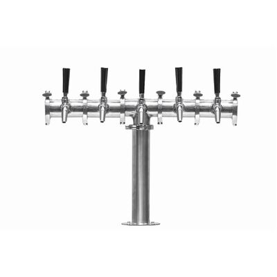 Beer Font Tower - Quintuple Tap Modular Beer Font With Tap