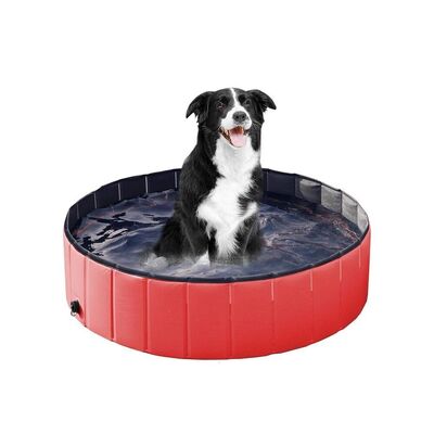 Pet Pool 160Cm*30Cm Red Xxl