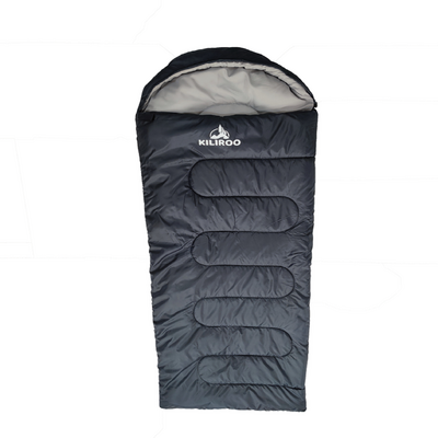 500GSM Army Black Sleeping Bag - Warm & Comfortable for Outdoors & Camping