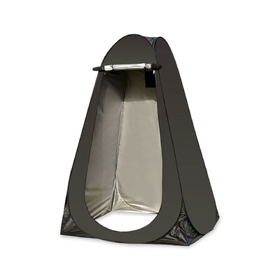 Black Shower Tent with 2 Windows - Privacy & Convenience for Camping