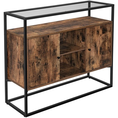 Sideboard Rustic Brown and Black