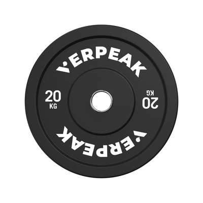 Black Bumper weight plates-Olympic (20kgx1)