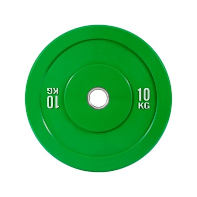 Colour Bumper Plate 10Kg X 2 Green