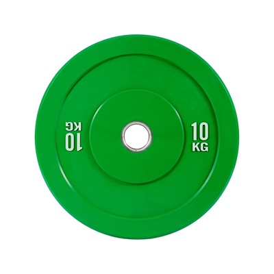 Colour Bumper Plate 10Kg X 2 Green