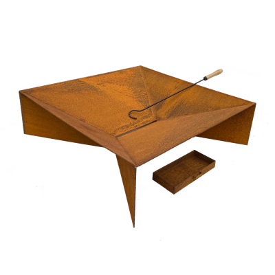 Firepit with Ash Tray with 0.11 Mild Steel"