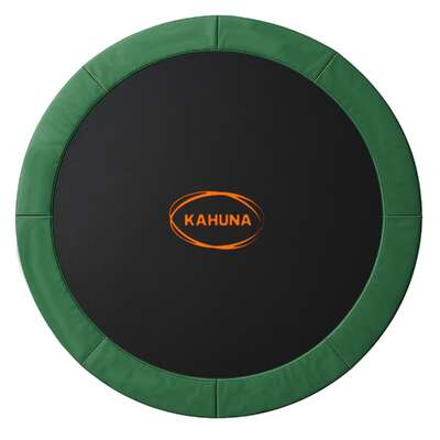 14ft Replacement Trampoline Safety Pad Cover and Jumping Spring Mat - Green Premium Quality Design Boho