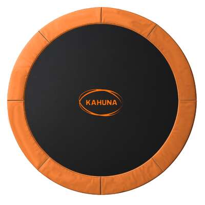 14ft Replacement Trampoline Safety Pad Cover and Jumping Spring Mat - Orange Premium Quality Design Boho