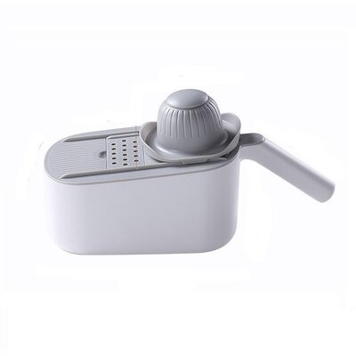 Vegetable Chopper Spiralizer & Slicer - Grey Home Use Cutter