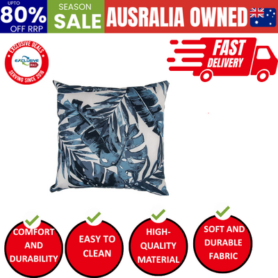 Dual-Sided Square Outdoor Throw Pillow