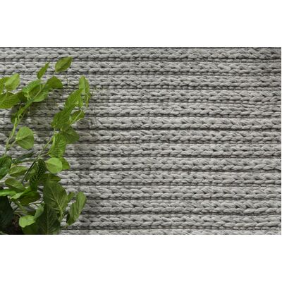Cue Grey Wool Blend Rug 160x230cm