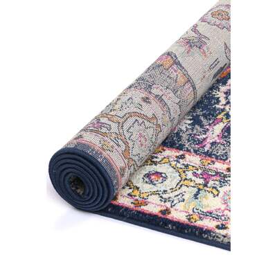 Palermo Catania Navy Rug 300x400cm