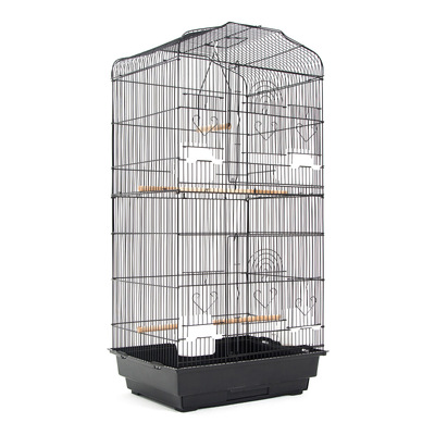 Bird Cage Parrot Aviary 2In1 Design Veer 92Cm