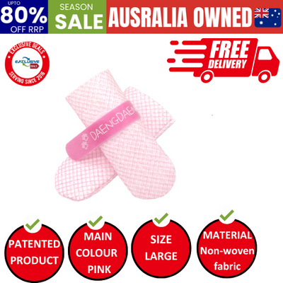 28pc X Dog Shoes Waterproof Disposable Boots Anti-Slip Pet Socks L PINK