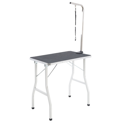 Pet Dog Cat Grooming Salon Table 78Cm Black