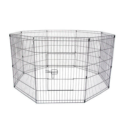 Pet Playpen Foldable Dog Cage 8 Panel 30In