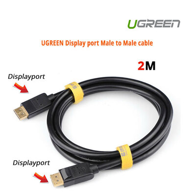 Dp Male To Male Cable 2M