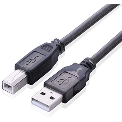2.0 A Male to B Male Active Printer Cable 15m Black
