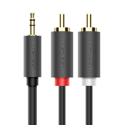 3.5Mm Male To 2Rca Male Cable 3M (10512)