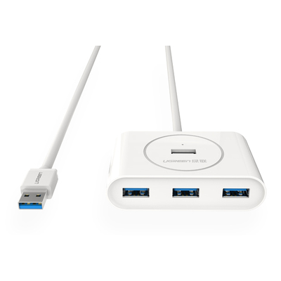 Usb 3.0 4 Ports Hub White 1M (20283)