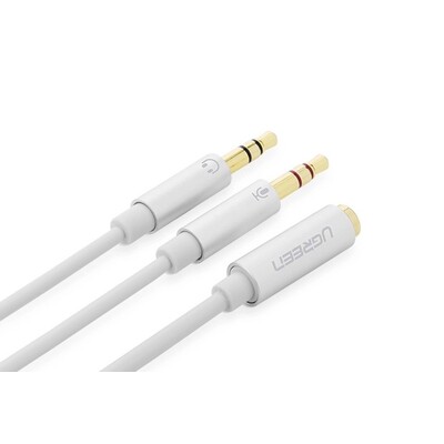 3.5Mm Female To 2Mm Male Audio Cable - White (20897)