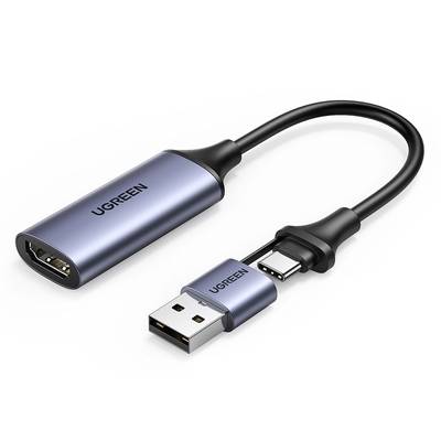 40189 Usb-C To Hdmi 2 In 1 Hd Video Capture Card